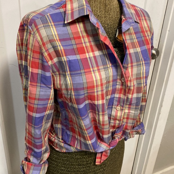 VTG DIANE VON FURSTENBERG BUTTON DOWN - Picture 2 of 9